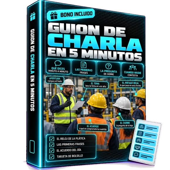 Bono 1, Guion de Charla en 5 Minutos